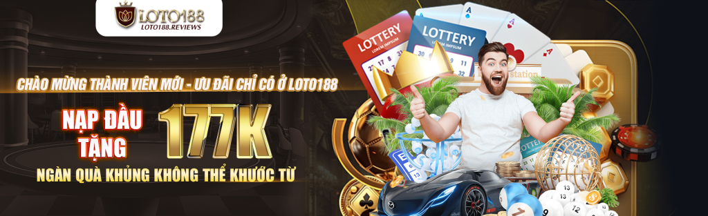 Banner chính thức Loto188