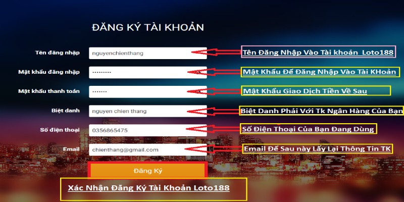 Đăng ký tài khoản và trải nghiệm sảnh game hot IM Sports Loto188